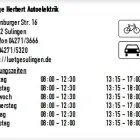Unternehmen 1 Bild LÜTGE HERBERT AUTOELEKTRIK Kfz-Elektrikwerkstätten am Sulingen NI
