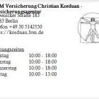 Unternehmen 1 Bild LVM VERSICHERUNG CHRISTIAN KORDUAN - VERSICHERUNGSAGENTUR Versicherung am Berlin BE