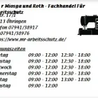 Unternehmen 1 Bild M & R MIOSGA UND ROTH - FACHHANDEL FÜR ARBEITSSCHUTZ Produktion und Vertrieb von Textil/Bekleidung am Öhringen BW