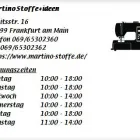 Unternehmen 1 Bild MARTINO STOFFE+IDEEN Textil, Bekleidung Versandhandel am Frankfurt Am Main HE