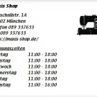 Unternehmen 1 Bild MAXIS SHOP Textil, Bekleidung Einzelhandel am München BY