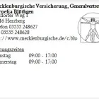 Unternehmen 1 Bild MECKLENBURGISCHE VERSICHERUNG, GENERALVERTRETUNG CORNELIA BLÜTHGEN Versicherung am Herzberg BB