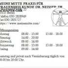 Unternehmen 1 Bild MEINE MITTE PRAXIS FÜR FRAUENHEILKUNDE DR. NEISSER; DR. SCHÄFER GBR Ärzte am Berlin BE