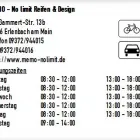 Unternehmen 1 Bild MEMO - NO LIMIT REIFEN & DESIGN Werkstätten (Pkw) am Erlenbach Am Main BY