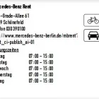 Unternehmen 1 Bild MERCEDES-BENZ RENT Verleihunternehmen, Vermietungsunternehmen, Vermittlungsunternehmen am Schönefeld
