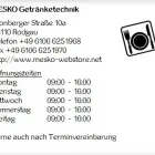 Unternehmen 1 Bild MESKO GETRÄNKETECHNIK Service & Dienstleistung am Rodgau HE