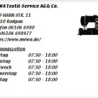 Unternehmen 1 Bild MEWA TEXTIL-SERVICE AG & CO. Verleihunternehmen, Vermietungsunternehmen, Vermittlungsunternehmen am Rodgau HE