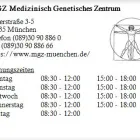 Unternehmen 1 Bild MGZ MEDIZINISCH GENETISCHES ZENTRUM Ärzte am München BY