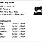 Unternehmen 1 Bild MISTER LADY MODE Textil, Bekleidung Einzelhandel am Bremen HB
