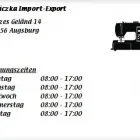 Unternehmen 1 Bild MMICZKA IMPORT-EXPORT Textil, Bekleidung Einzelhandel am Augsburg BY