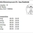 Unternehmen 1 Bild MOBILE KLEINTIERPRAXIS DR. JANA KUDRITZKI Ärzte am Berlin BE