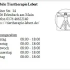Unternehmen 1 Bild MOBILE TIERTHERAPIE LEBERT Ärzte am Erlenbach Am Main BY