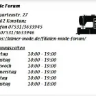 Unternehmen 1 Bild MODE FORUM Textil, Bekleidung Einzelhandel am Konstanz BW