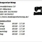 Unternehmen 1 Bild MODEAGENTUR WENG Textil-Dienstleitungen, Bekleidung-Dienstleistungen am München BY