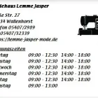 Unternehmen 1 Bild MODEHAUS LEMME JASPER Textil, Bekleidung Einzelhandel am Wallenhorst NI