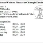 Unternehmen 1 Bild MODERNE WELLNESS PLASTISCHE CHIRURGIE DRESDEN Ärzte am Dresden SN