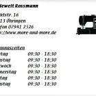 Unternehmen 1 Bild MODEWELT ROSSMANN Textil, Bekleidung Einzelhandel am Öhringen BW