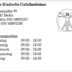 Unternehmen 1 Bild MVZ RIXDORFER UNFALLAMBULANZ Ärzte am Berlin BE