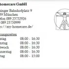 Unternehmen 1 Bild MYHOMECARE GMBH Medizinische Öffentliche Einrichtungen am München BY