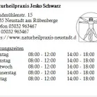 Unternehmen 1 Bild NATURHEILPRAXIS JESKO SCHWARZ Ärzte am Neustadt Am Rübenberge NI