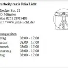 Unternehmen 1 Bild NATURHEILPRAXIS JULIA LICHT Ärzte am Münster NW