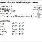 Unternehmen 1 Bild NEUBAUER MANFRED VERSICHERUNGSFACHMANN Versicherung am Rottendorf BY