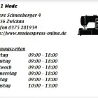 Unternehmen 1 Bild NO. 1 MODE Textil, Bekleidung Einzelhandel am Zwickau SN