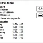 Unternehmen 1 Bild NORBERT VAN HET REVE Kfz und Fahrrad Handel und Hersteller am Münster NW