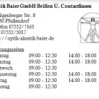 Unternehmen 1 Bild OPTIK BAIER GMBH BRILLEN U. CONTACTLINSEN Optiker am Pfullendorf BW