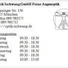 Unternehmen 1 Bild OPTIK ISCHWANG GMBH FEINE AUGENOPTIK Optiker am München BY