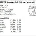 Unternehmen 1 Bild OPTIKER NEUMANN INH. MICHAEL MANTEUFEL Optiker am Berlin BE