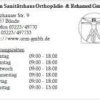 Unternehmen 1 Bild ORM SANITÄTSHAUS ORTHOPÄDIE- & REHAMED GMBH Orthopädie, Sanitätshäuser am Bünde NW
