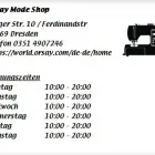 Unternehmen 1 Bild ORSAY MODE SHOP Textil, Bekleidung Einzelhandel am Dresden SN