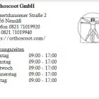 Unternehmen 1 Bild ORTHOSCOOT GMBH Medizintechnikhersteller am Neusäß BY