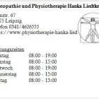 Unternehmen 1 Bild OSTEOPATHIE UND PHYSIOTHERAPIE HANKA LIEDTKE Ärzte am Leipzig SN