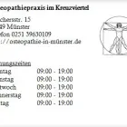 Unternehmen 1 Bild OSTEOPATHIEPRAXIS IM KREUZVIERTEL Ärzte am Münster NW