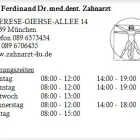 Unternehmen 1 Bild OTT FERDINAND DR.MED.DENT. ZAHNARZT Ärzte am München BY