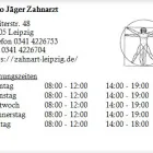 Unternehmen 1 Bild OTTO JÄGER ZAHNARZT Ärzte am Leipzig SN
