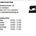 Unternehmen 1 Bild OUR AMERICAN SHOP Produktion und Vertrieb von Textil/Bekleidung am Bremen HB