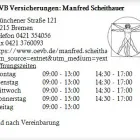 Unternehmen 1 Bild ÖVB VERSICHERUNGEN: MANFRED SCHEITHAUER Versicherung am Bremen HB