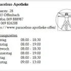 Unternehmen 1 Bild PARACELSUS-APOTHEKE Gesundheitsdienste am Offenbach HE