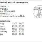 Unternehmen 1 Bild PAVLENKO LARISSA ZAHNARZTPRAXIS Ärzte am Berlin BE