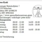 Unternehmen 1 Bild PETER KOHL Ärzte am München BY