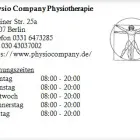 Unternehmen 1 Bild PHYSIO COMPANY PHYSIOTHERAPIE Ärzte am Berlin BE