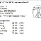 Unternehmen 1 Bild PHYSIOPARK FRIEDENAU GMBH Ärzte am Berlin BE