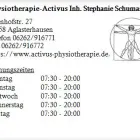 Unternehmen 1 Bild PHYSIOTHERAPIE-ACTIVUS INH. STEPHANIE SCHUMANN Ärzte am Aglasterhausen BW