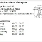 Unternehmen 1 Bild PHYSIOTHERAPIE AM MERIANPLATZ Ärzte am Frankfurt Am Main HE