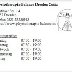 Unternehmen 1 Bild PHYSIOTHERAPIE BALANCE DRESDEN COTTA Ärzte am Dresden SN