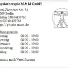 Unternehmen 1 Bild PHYSIOTHERAPIE M & M GMBH Ärzte am Berlin BE