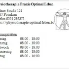 Unternehmen 1 Bild PHYSIOTHERAPIE PRAXIS OPTIMAL LEBEN Ärzte am Potsdam BB
